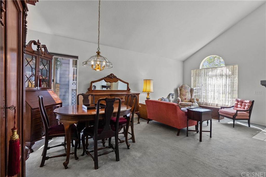 27710 Kristin Lane Saugus, CA 91350 - Photo 7 of 32 a view of a dining room with furniture window and outside view