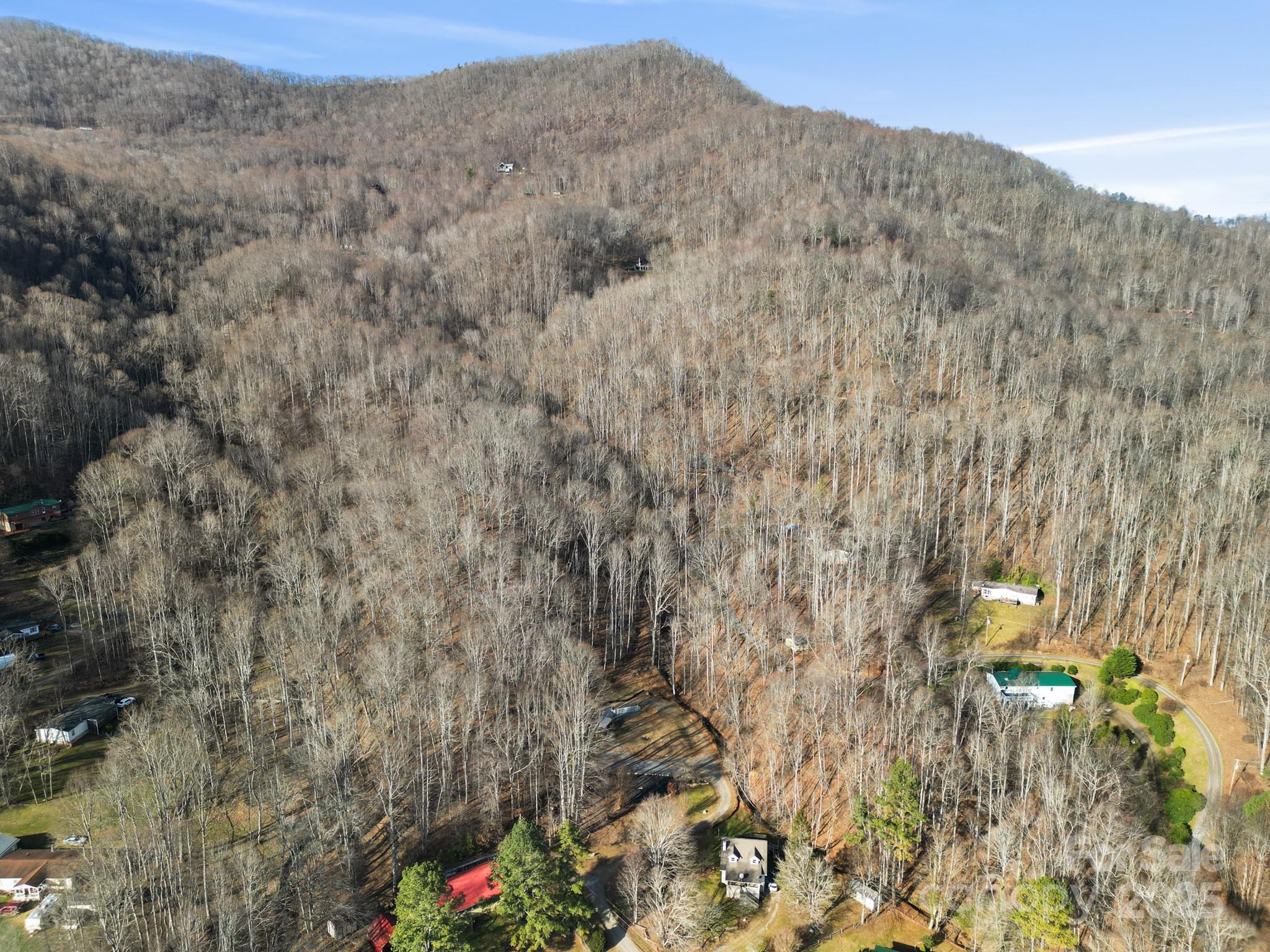 481 Sugar Mountain Road Waynesville, NC 28785 - Photo 18 of 23 a view of a dry field with mountains in the background