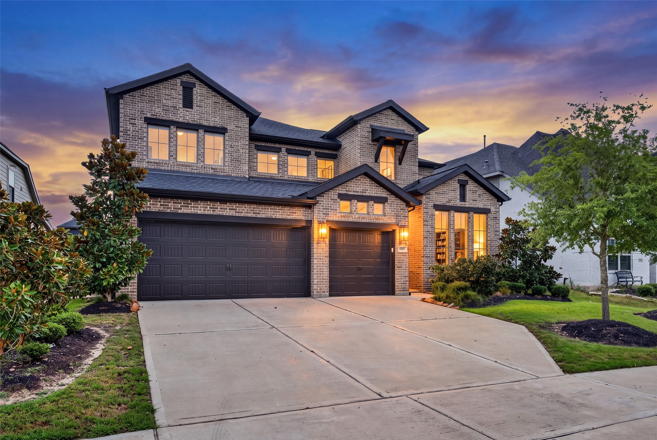 4207 Ana Ridge Lane Fulshear, TX 77441 - Photo 1 of 37 Welcome home! A picture-perfect exterior ready to greet your family every day.
