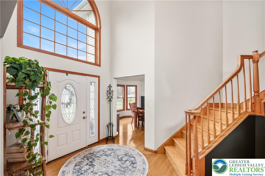 5 Farmstead Way Mount Bethel, PA 18343 - Photo 2 of 37 a view of an entryway with wooden floor