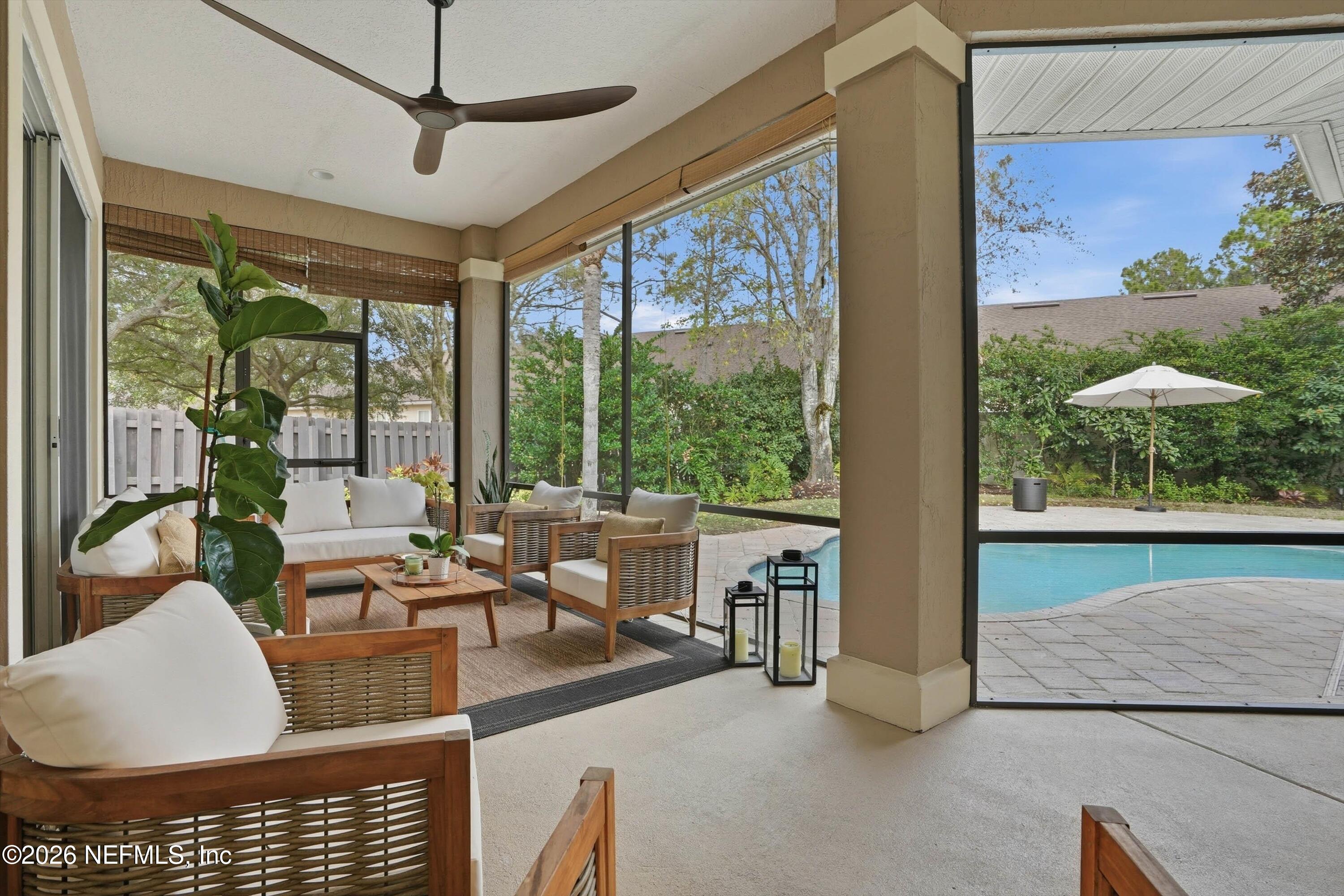 628 Pelham Road St. Augustine, FL 32092 - Photo 34 of 56 a living room with large windows