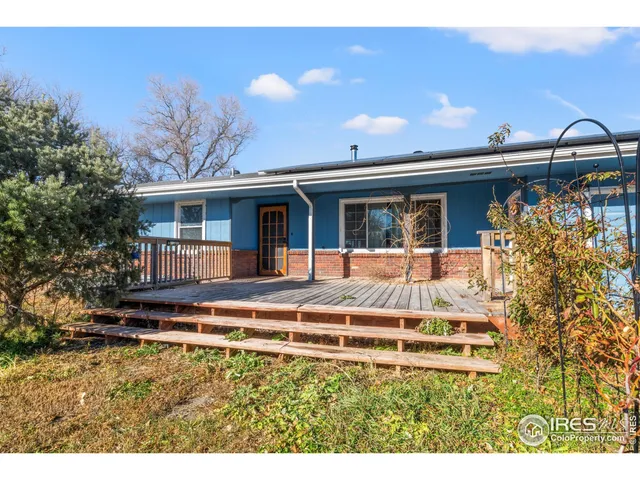 a backyard of a house