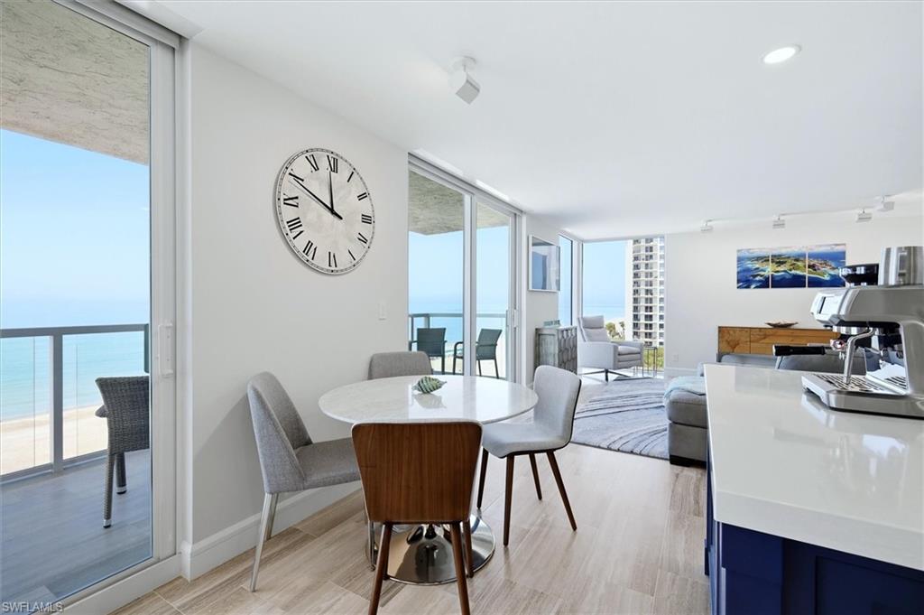 2425 Gulf Of Mexico Drive, Unit 6D Longboat Key, FL 34228 - Photo 9 of 50 Eat-In Kitchen area with Gulf and Beach Views