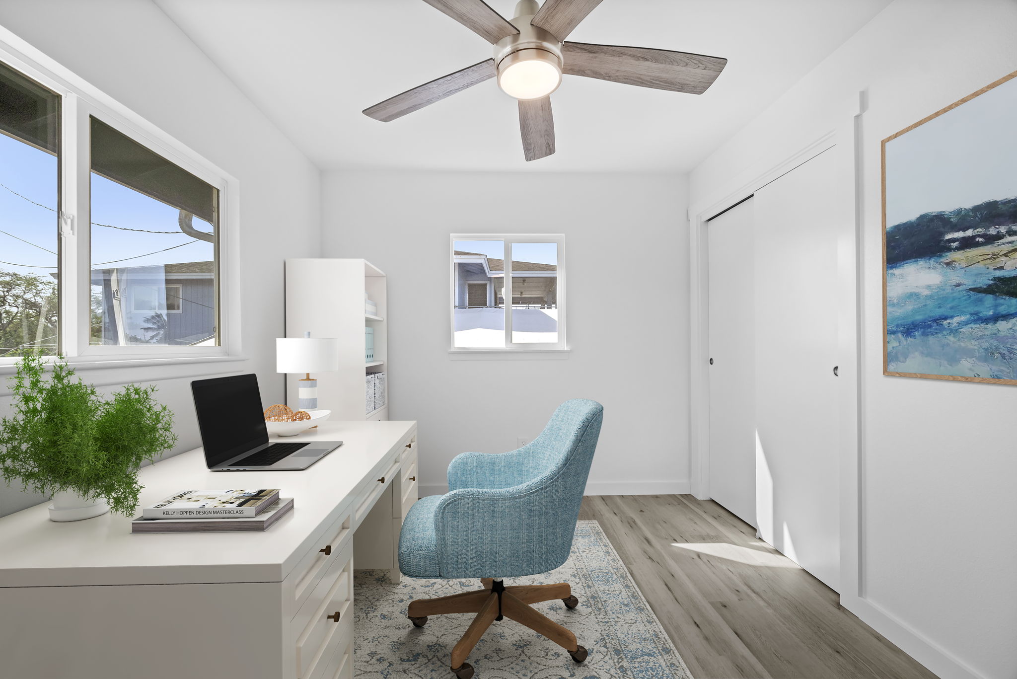 4431 Iona Road Hanapepe, HI 96705 - Photo 13 of 20 a work room with furniture and a window