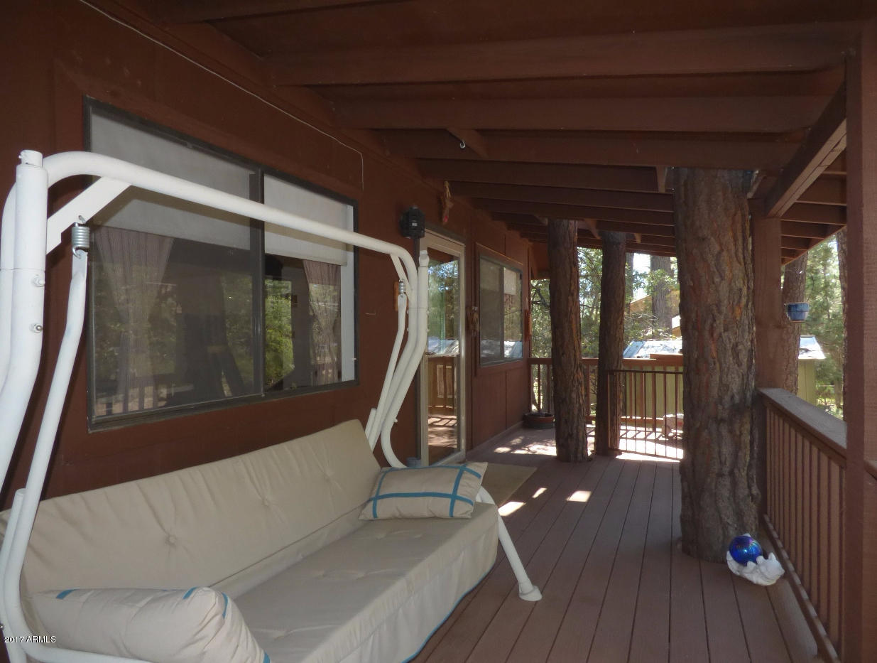5347 Rim Wood Road Strawberry, AZ 85544 - Photo 12 of 16 Front Deck