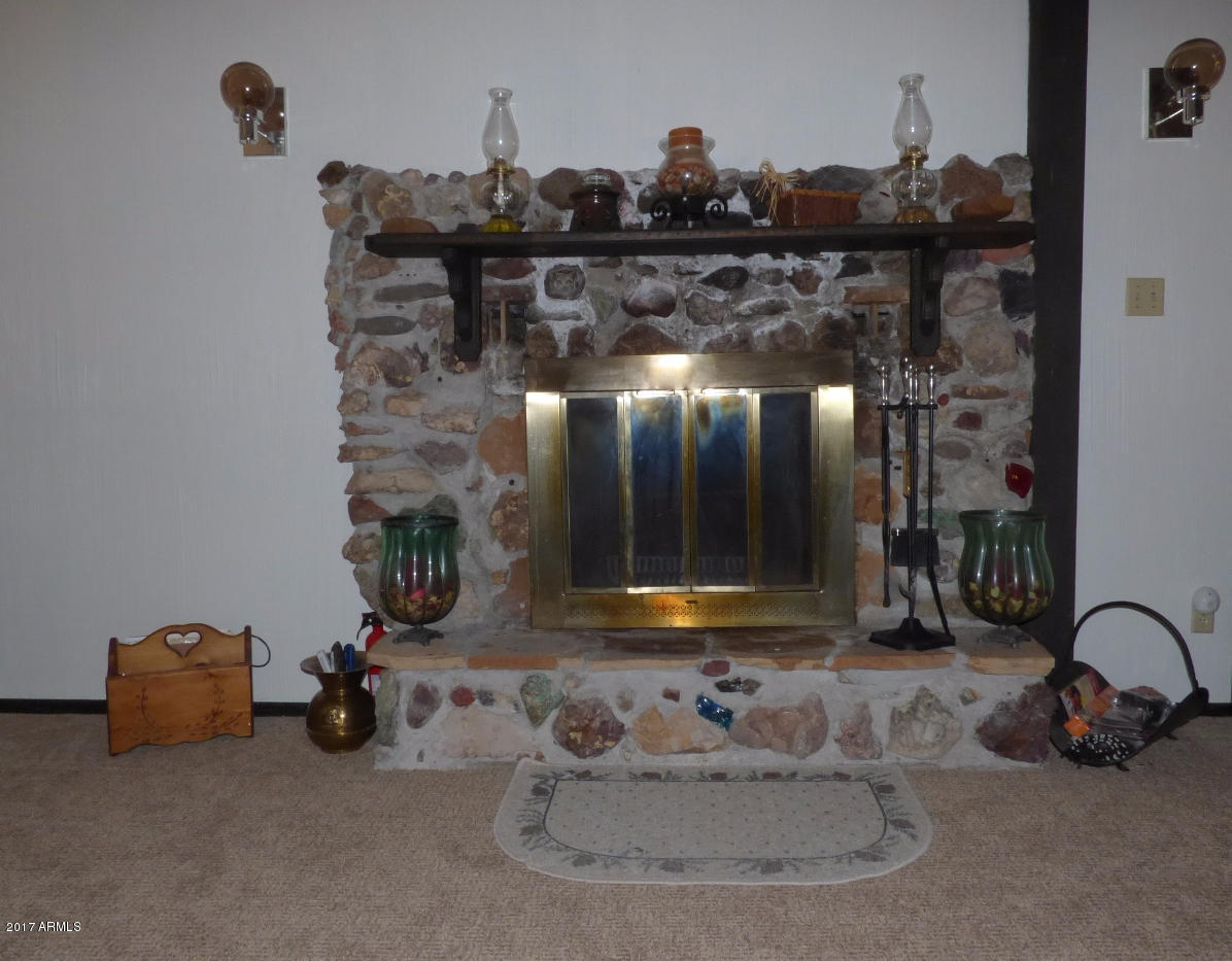 5347 Rim Wood Road Strawberry, AZ 85544 - Photo 5 of 16 Fireplace