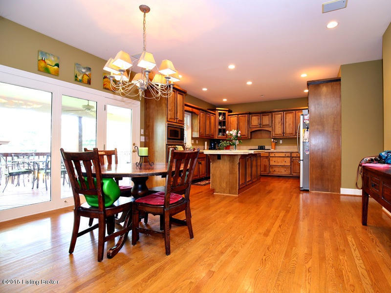 View into kitchen from Great Room