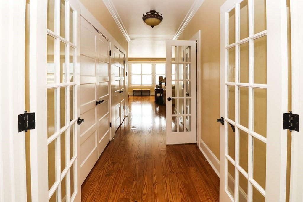 114 North 3rd Avenue Chatsworth, GA 30705 - Photo 31 of 59 a view of a hallway with wooden floor and front door
