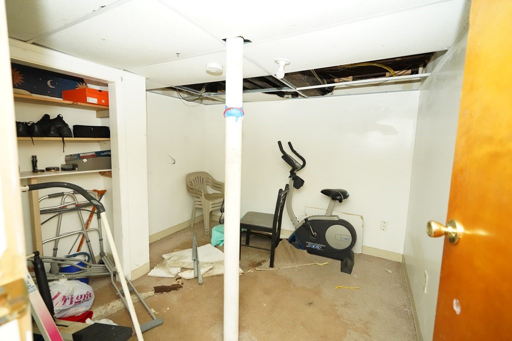 298 Lawrence Street Lawrence, MA 01841 - Photo 38 of 42 a view of a room with gym equipment