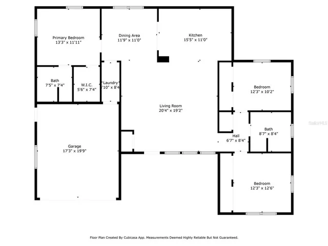 a picture of a floor plan