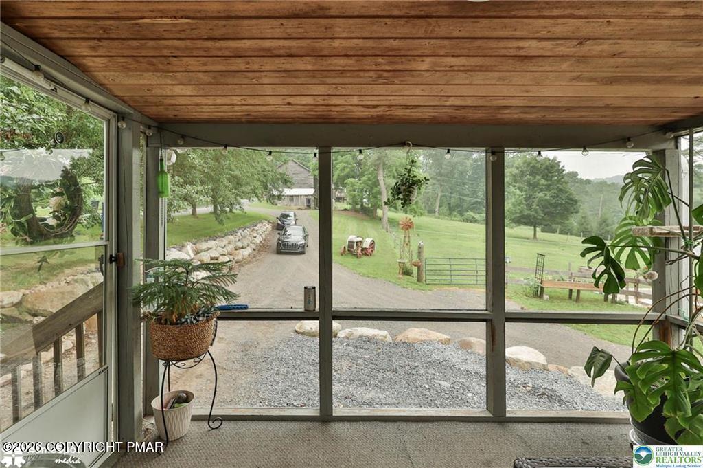 753 Lower Cherry Valley Road Stroudsburg, PA 18360 - Photo 18 of 37 porch view
