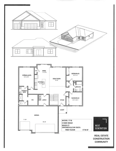 $379,900 | 416 Ridge, Orfordville, WI 53576