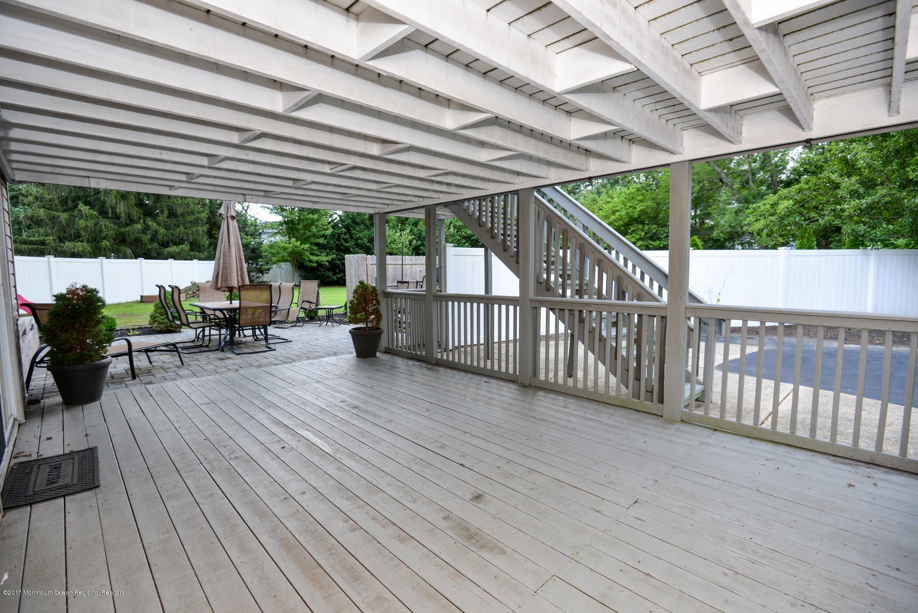 81 Salem Hill Road Howell, NJ 07731 - Photo 36 of 43 Lower Deck