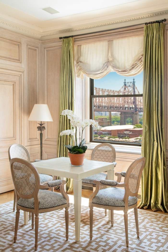 1 Sutton Place South, Unit 7C Manhattan, NY 10022 - Photo 4 of 16 a dining room with furniture and window