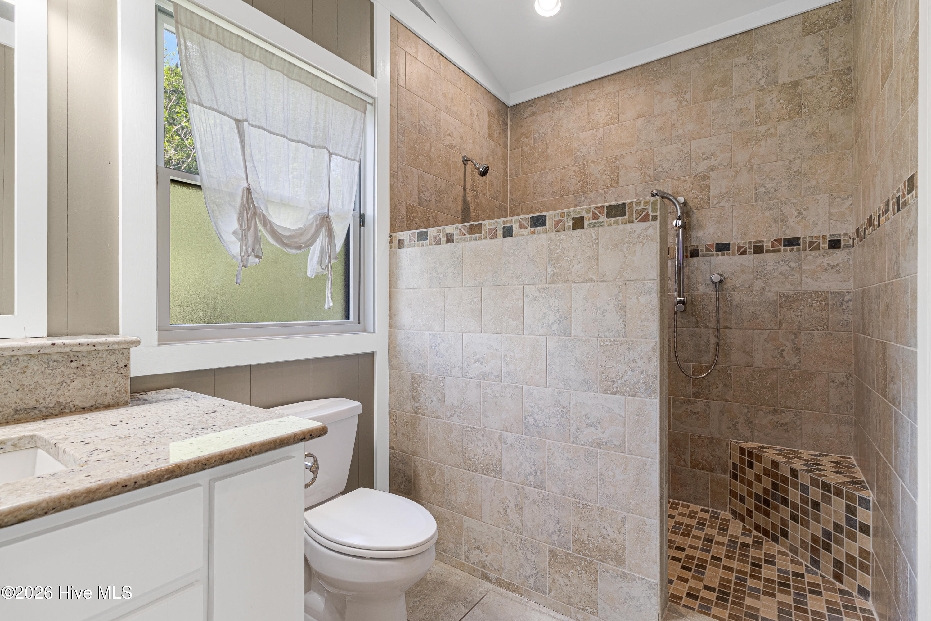 4100 North Rivershore Drive New Bern, NC 28560 - Photo 21 of 87 Ensuite Bathroom w/ Walk-In Shower