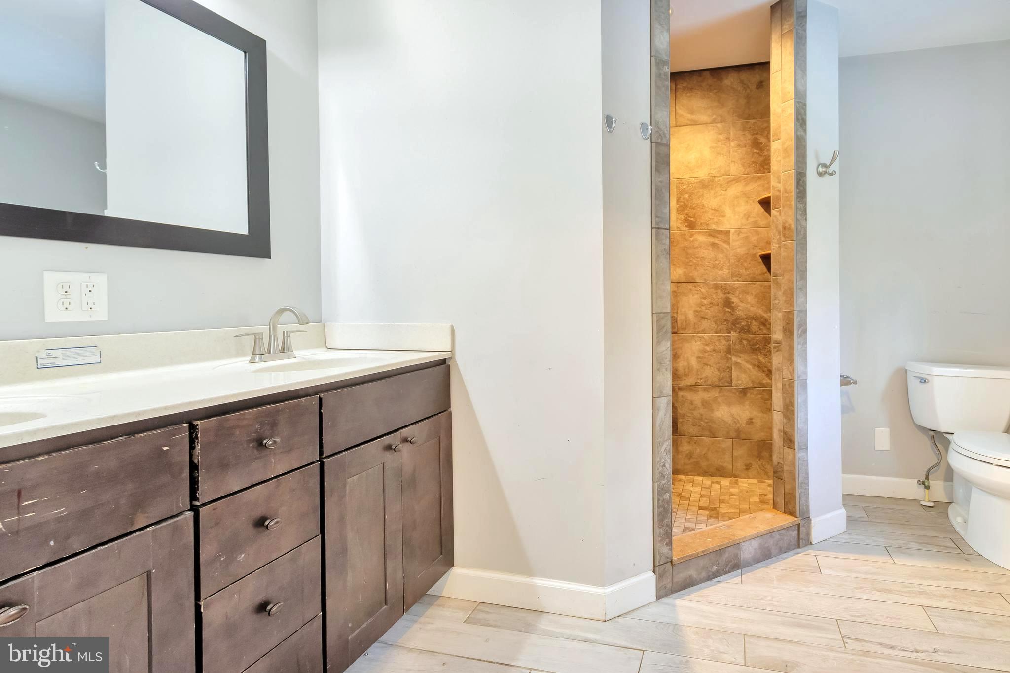 18526 Cool Spring Road Milton, DE 19968 - Photo 21 of 70 a bathroom with a sink and a mirror