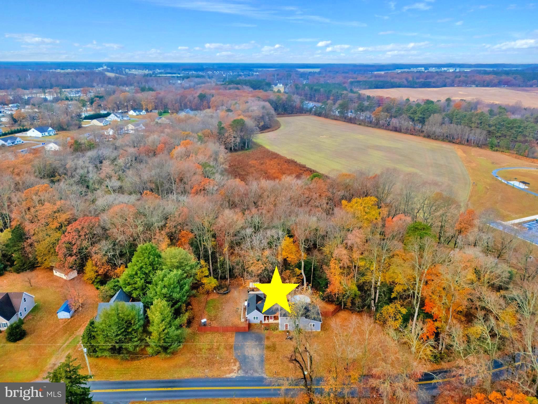 18526 Cool Spring Road Milton, DE 19968 - Photo 51 of 70 an aerial view of ocean and residential houses with outdoor space