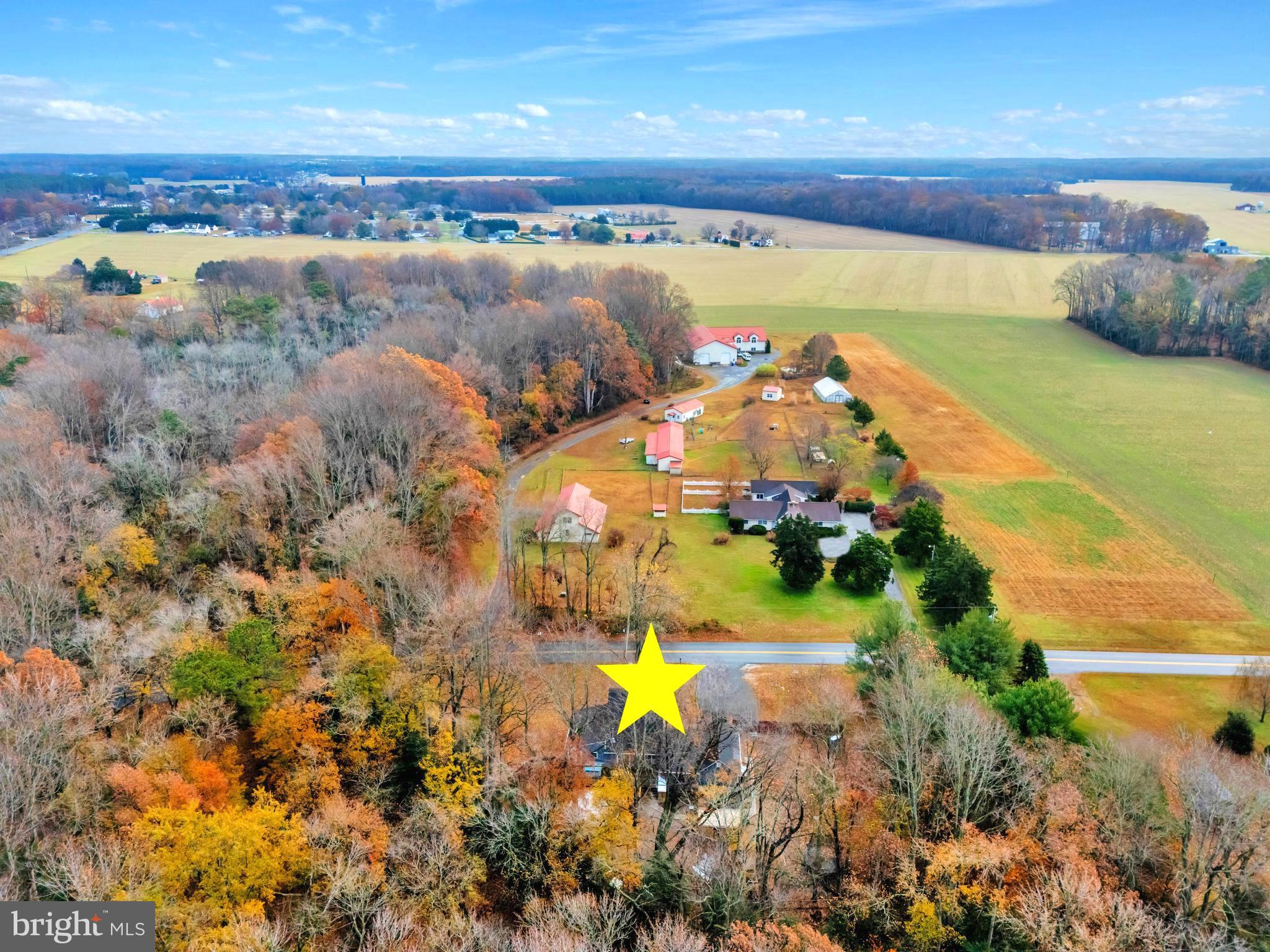 18526 Cool Spring Road Milton, DE 19968 - Photo 64 of 70 an aerial view of residential houses with outdoor space