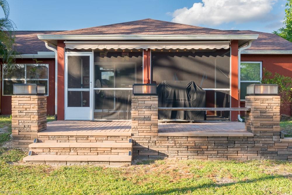 8382 Butternut Road Fort Myers, FL 33967 - Photo 17 of 19 front view of house