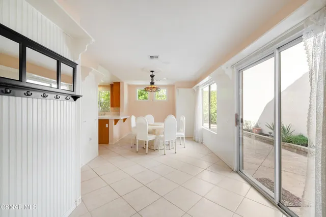 a very nice looking room with a large window