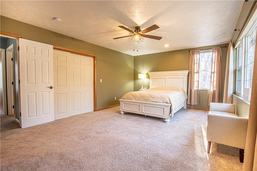 505 Greenbriar Road Dunbar, PA 15431 - Photo 30 of 43 a bedroom with a bed and window