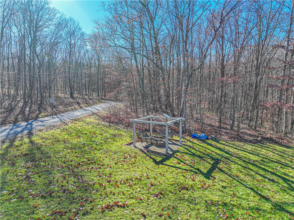 505 Greenbriar Road Dunbar, PA 15431 - Photo 39 of 43 a view of a backyard with plants and a park