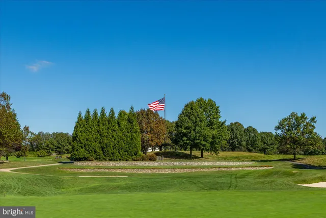 a big yard with lots of green space