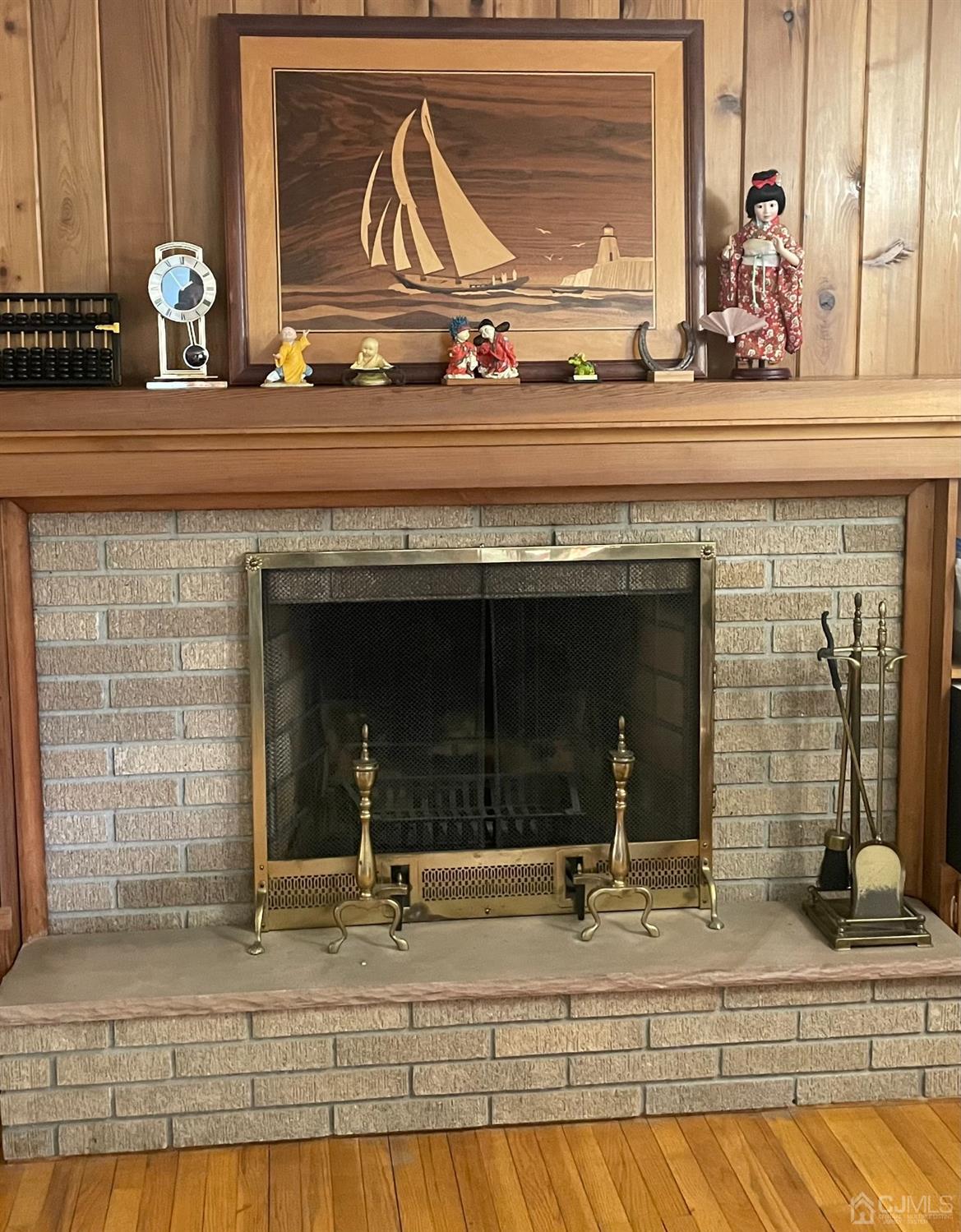 336 Dutch Neck Road East Windsor, NJ 08520 - Photo 3 of 16 a view of fireplace and windows