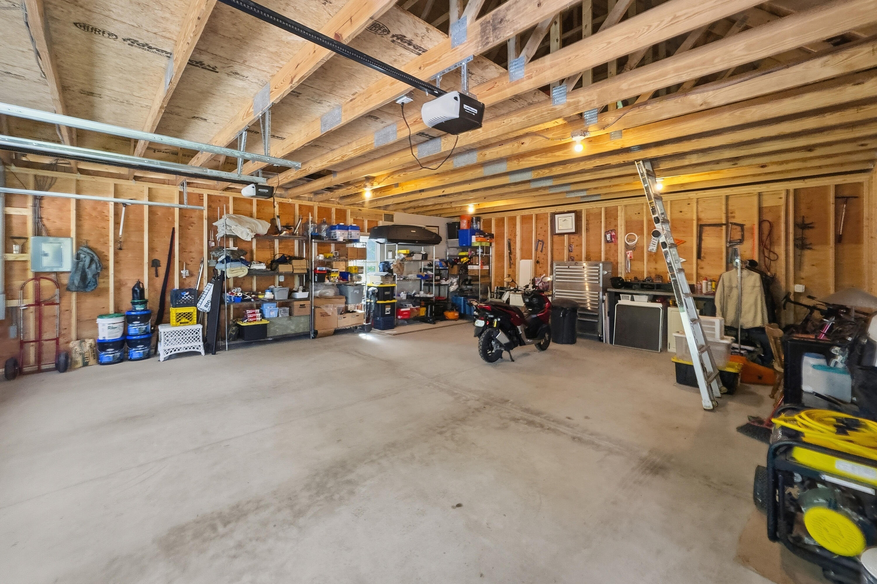 36 Snowdeal Road South Thomaston, ME 04858 - Photo 72 of 87 inside two-car garage