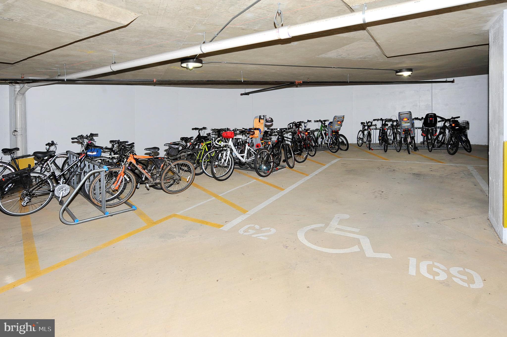 1391 Pennsylvania Ave. Southeast, Unit 403 Washington, DC 20003 - Photo 26 of 34 a view of a bike garage