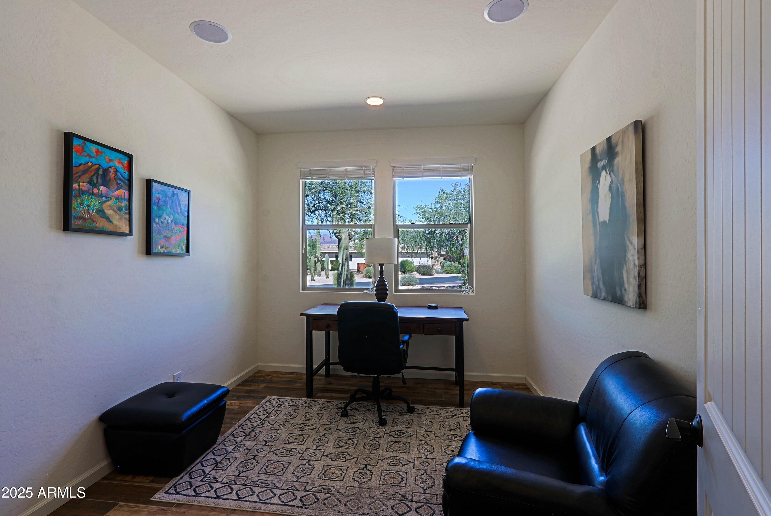 18004 East Silver Sage Lane Rio Verde, AZ 85263 - Photo 23 of 92 a workspace with furniture and a window