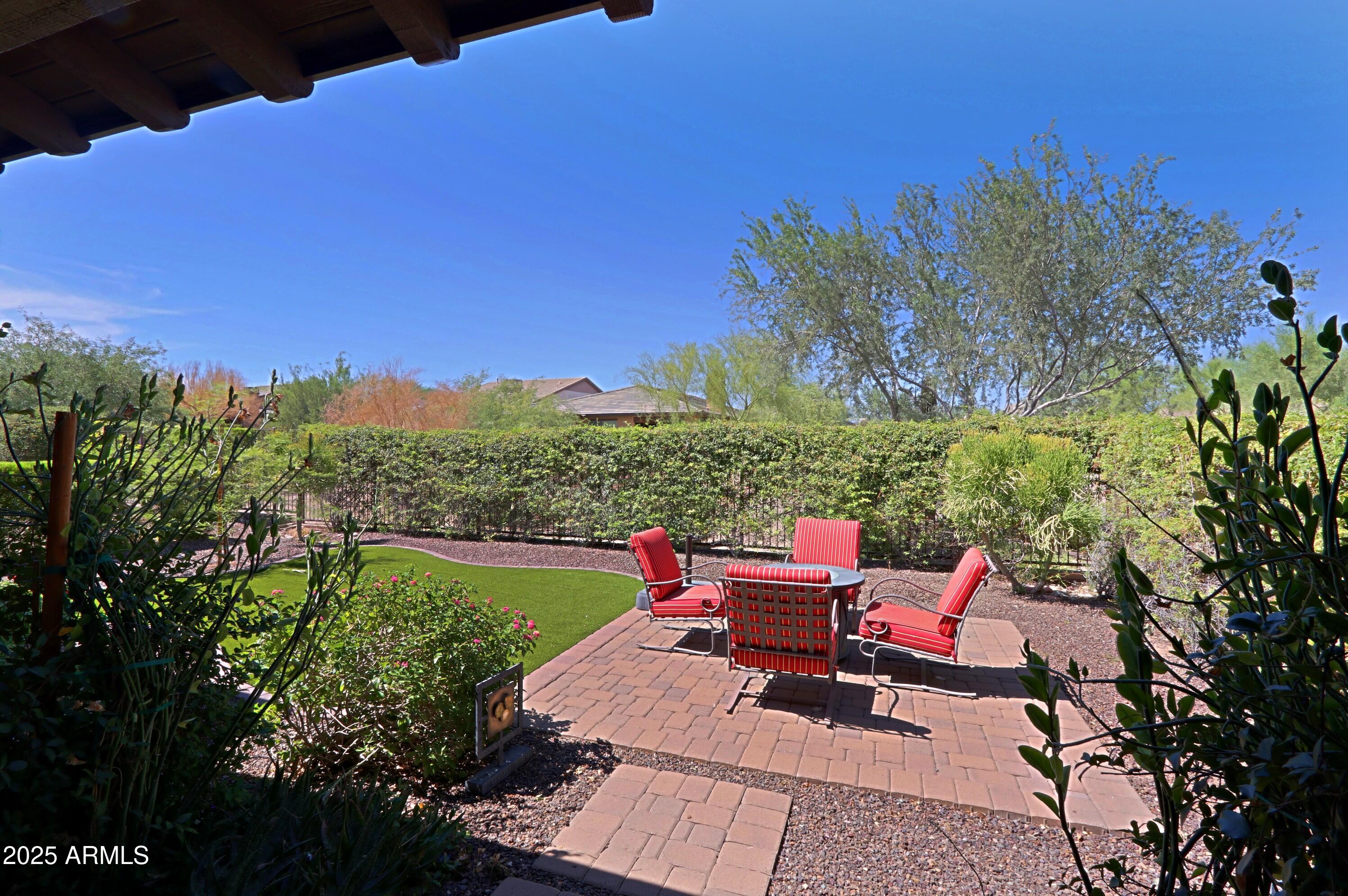 18004 East Silver Sage Lane Rio Verde, AZ 85263 - Photo 47 of 92 a outdoor view with a sitting space