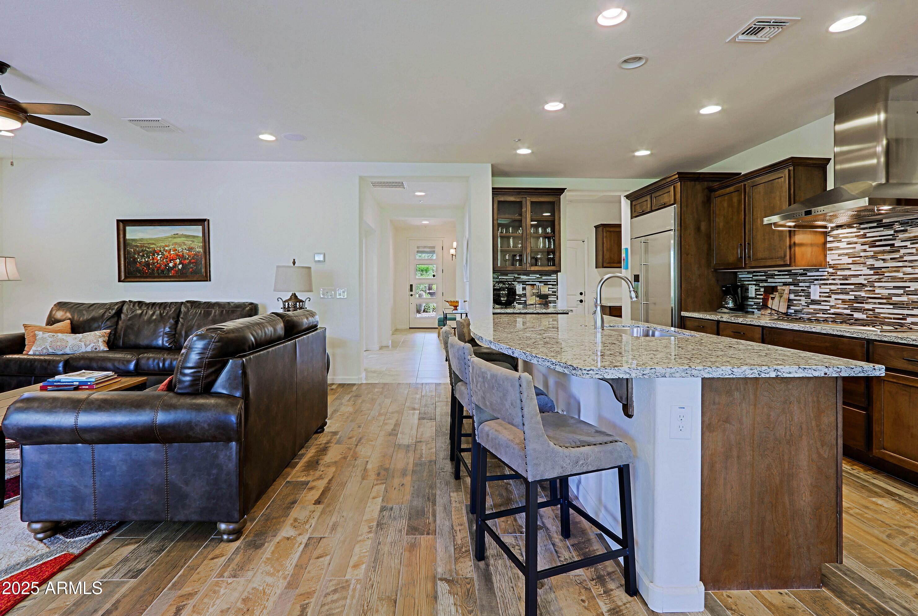 18004 East Silver Sage Lane Rio Verde, AZ 85263 - Photo 8 of 92 Greatroom and Kitchen