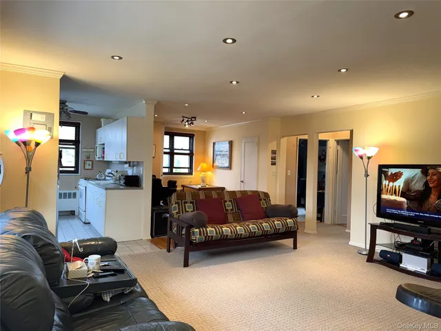 a view of swimming pool from a window