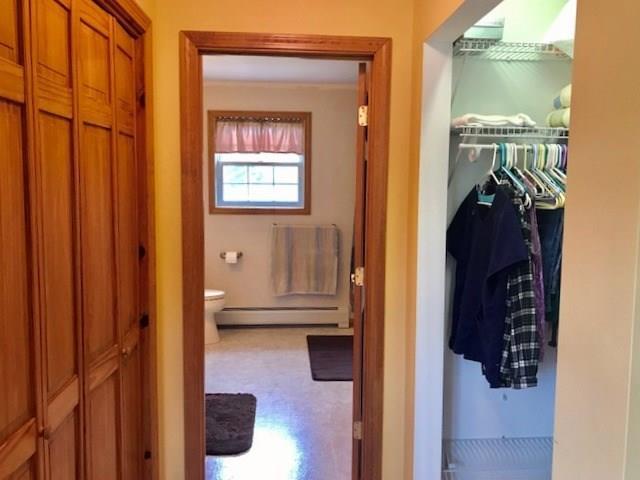 78 Field Road Sidney, ME 04330 - Photo 20 of 26 Master bedroom: closet on the left,...