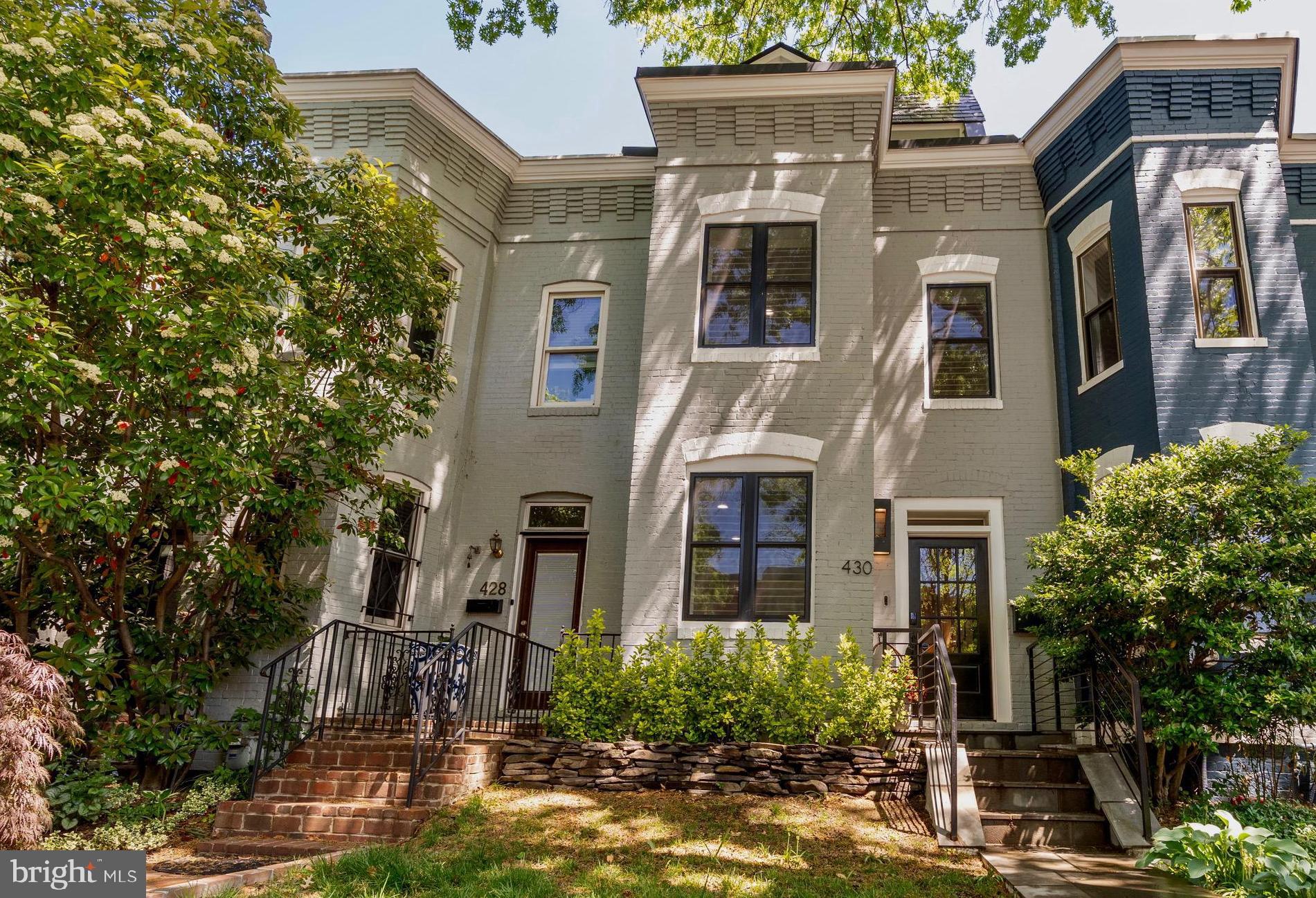 430 15th Street Southeast Washington, DC 20003 - Photo 8 of 8 a front view of a house with a yard