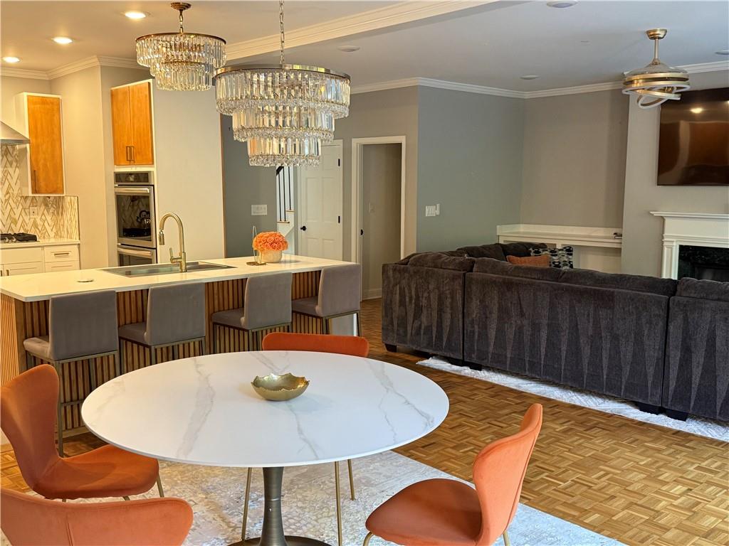 3508 Paces Place Northwest Atlanta, GA 30327 - Photo 8 of 25 a view of a dining room with furniture