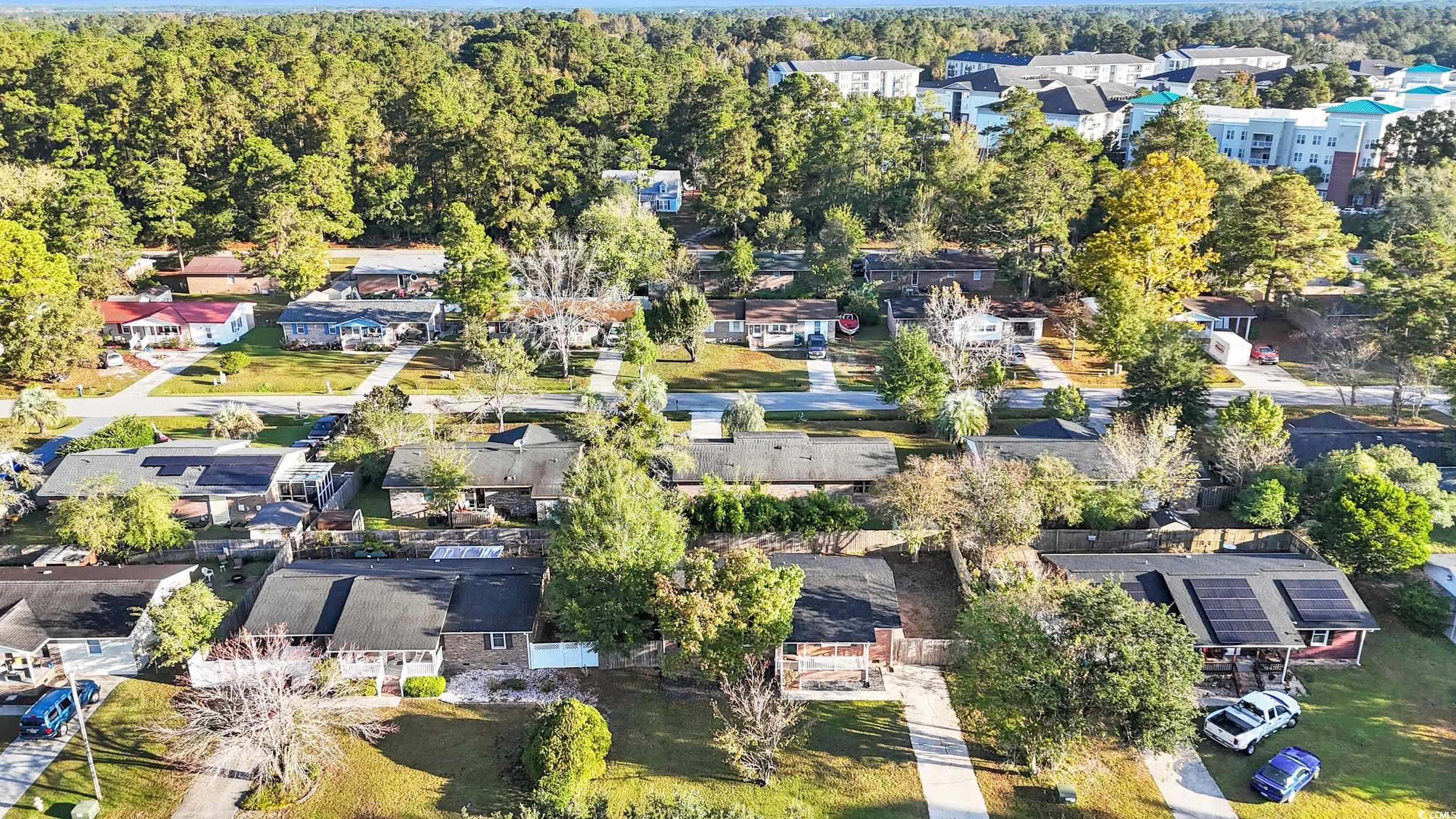 607 Jefferson Way Conway, SC 29526 - Photo 25 of 28 Bird's eye view