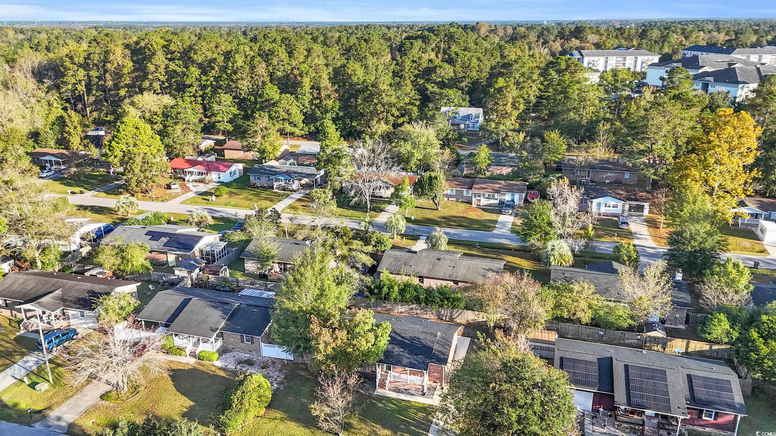 607 Jefferson Way Conway, SC 29526 - Photo 26 of 28 Bird's eye view