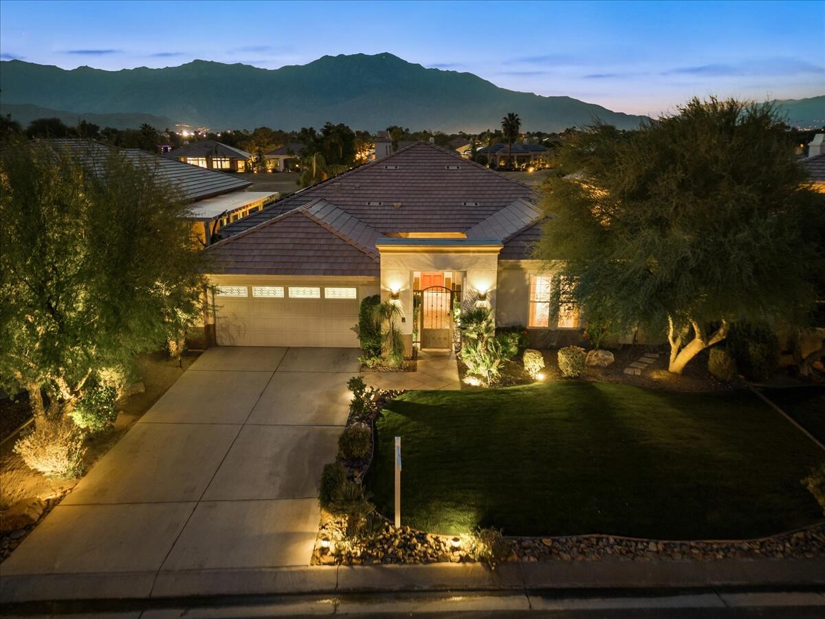 31 Vía Bella Rancho Mirage, CA 92270 - Photo 1 of 69 a view of an outdoor space yard and mountain view