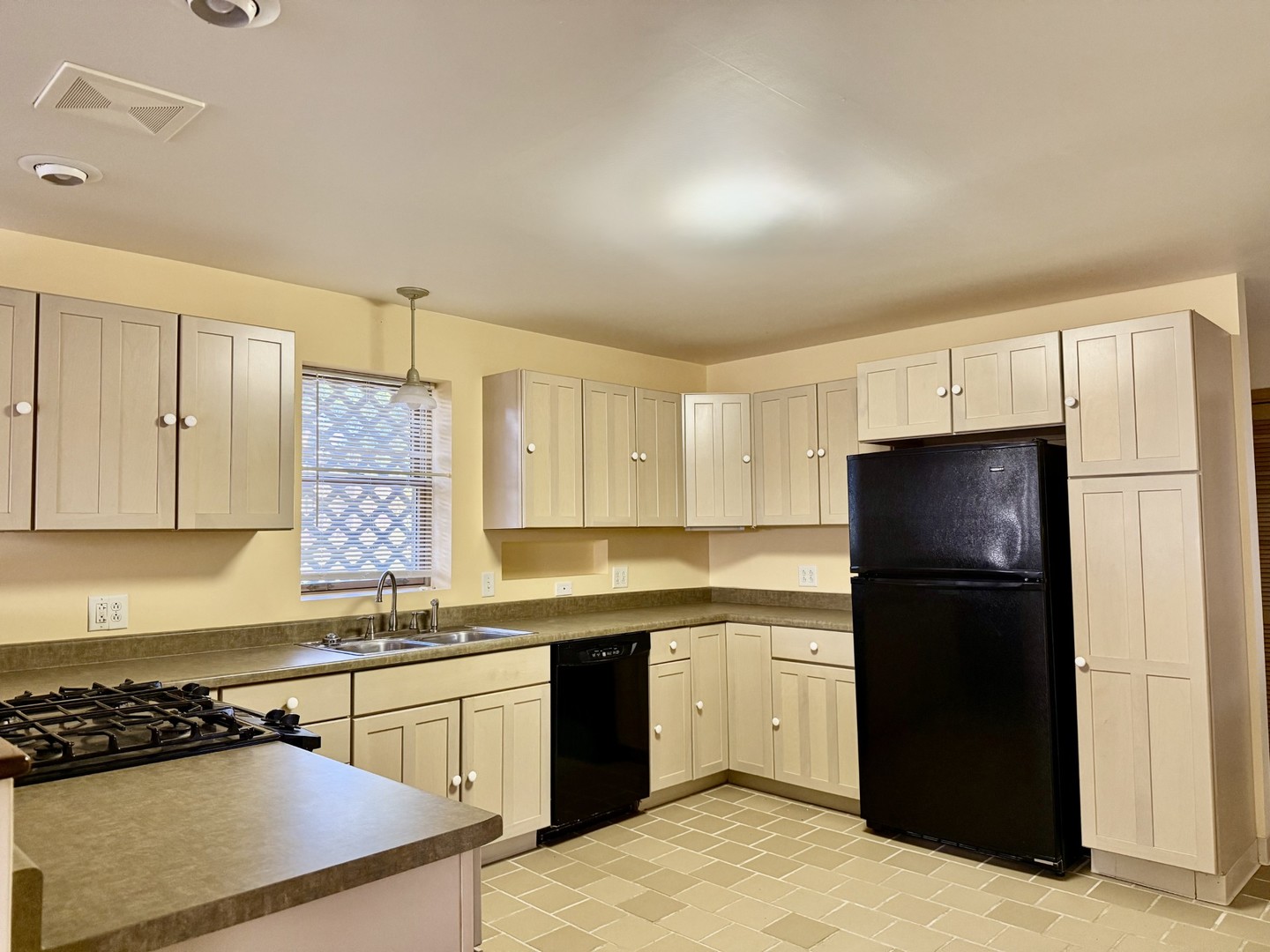 422 Chartres Street LaSalle, IL 61301 - Photo 11 of 21 a kitchen with a refrigerator a sink and cabinets
