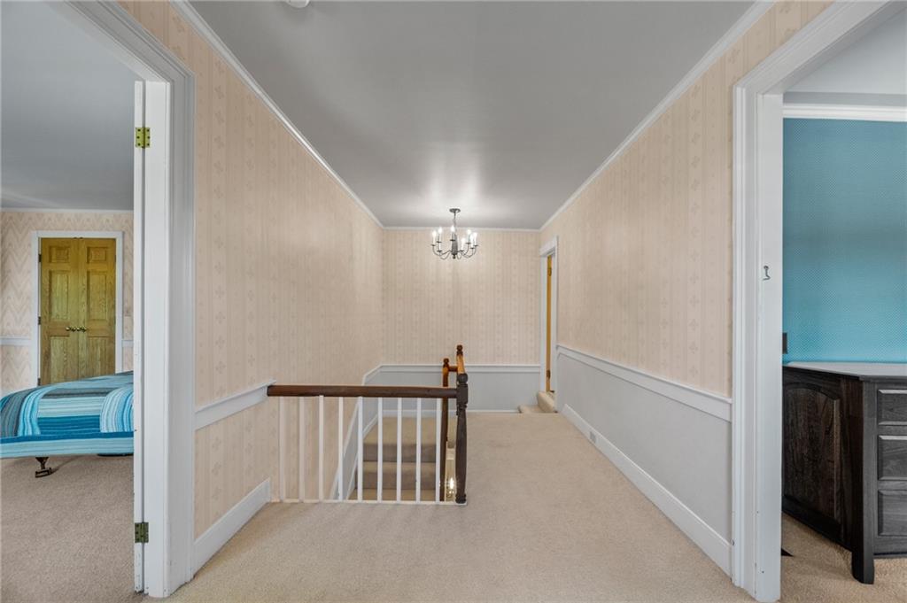 21368 Church Street Venango, PA 16440 - Photo 26 of 49 a view of a hallway view with staircase
