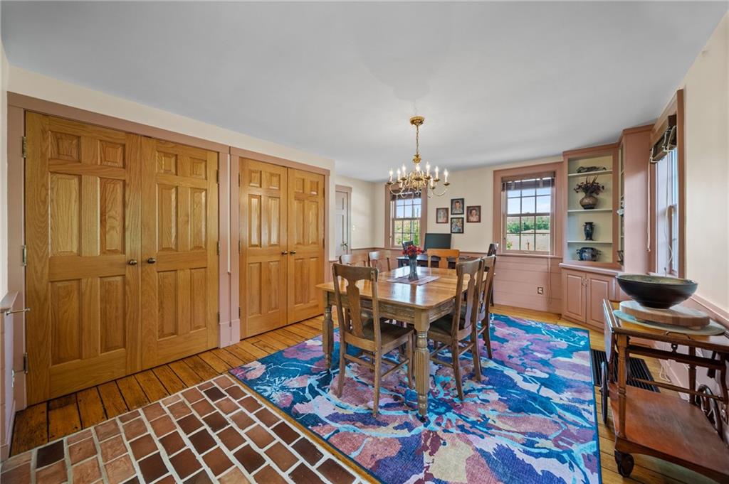 21368 Church Street Venango, PA 16440 - Photo 7 of 49 a view of a dining room with furniture window and wooden floor