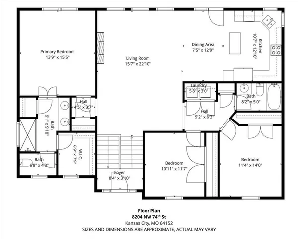$444,900 | 8204 Northwest 74th Street, Kansas City, MO 64152