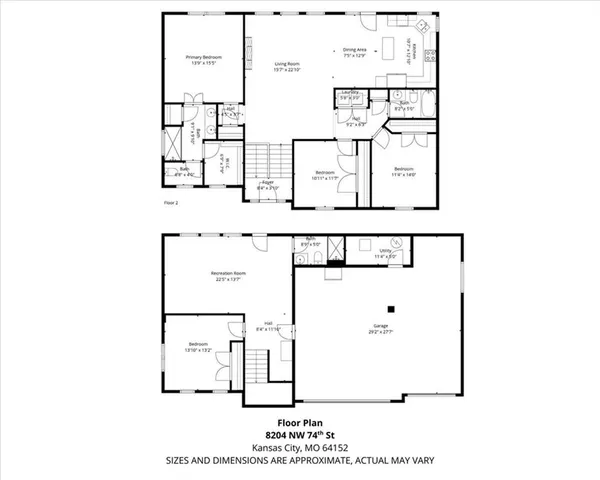 $444,900 | 8204 Northwest 74th Street, Kansas City, MO 64152