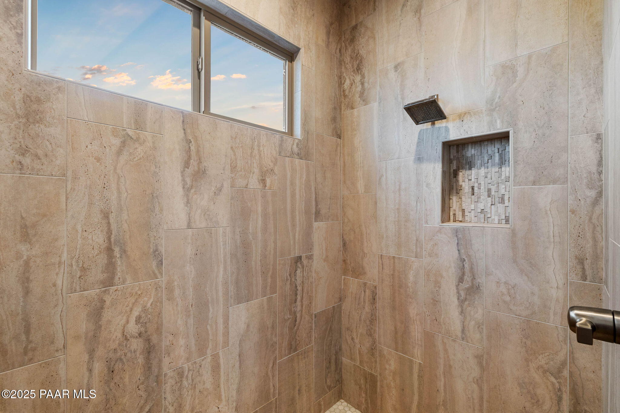 15505 North Double Adobe Road Prescott, AZ 86305 - Photo 39 of 84 a bathroom with a shower curtain and a shower