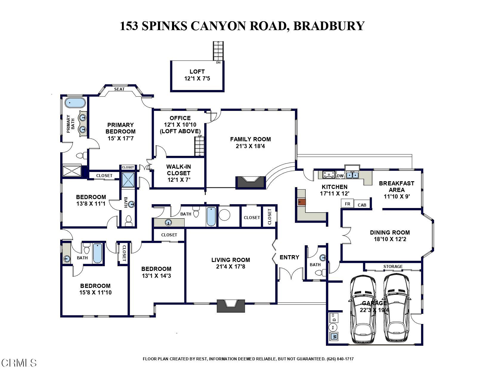 153 Spinks Canyon Road Duarte, CA 91010 - Photo 53 of 53 153 SPINKS, FLOOR PLAN (1)_page-0001