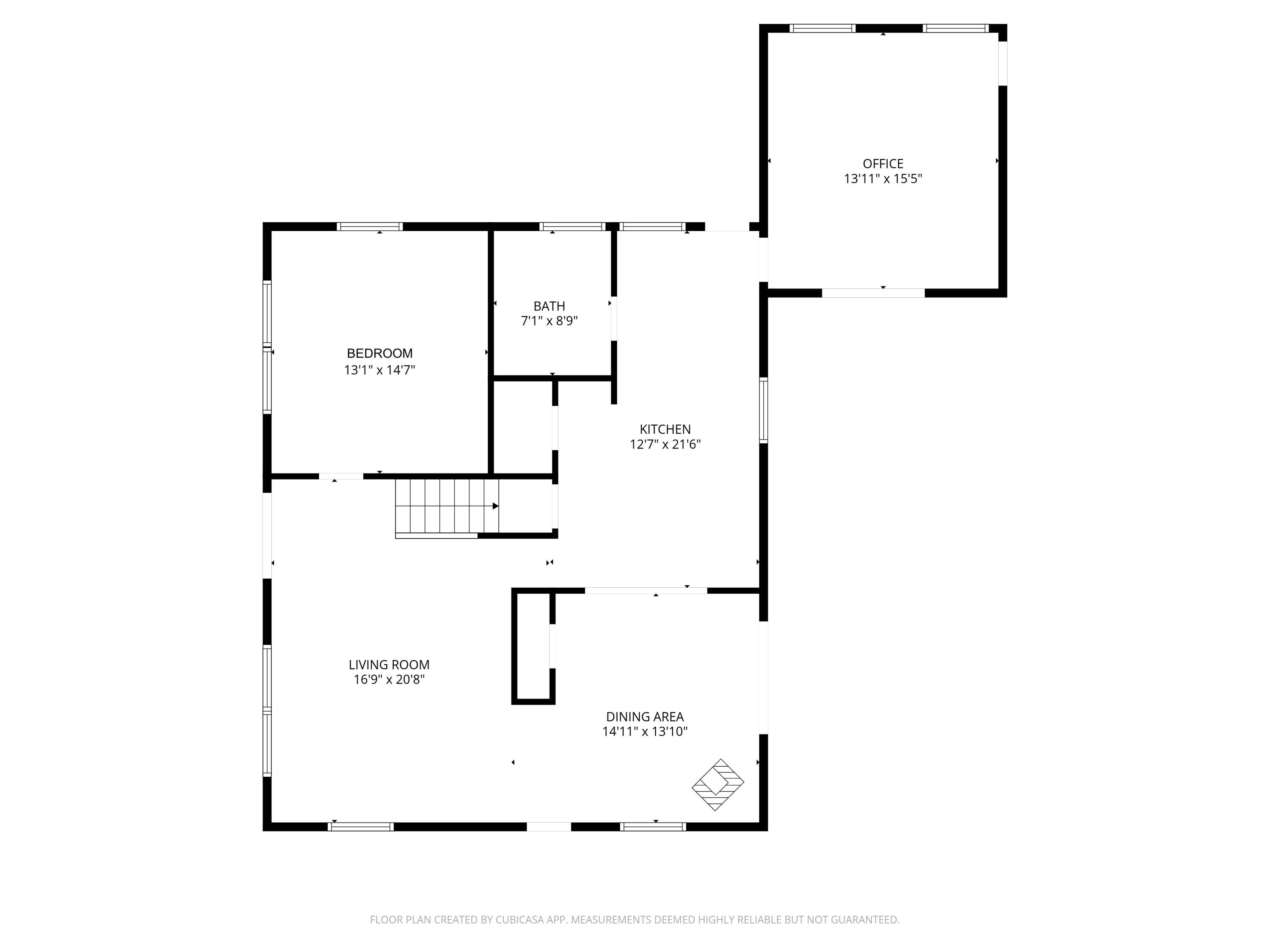 22 High Road Cornish, ME 04020 - Photo 65 of 70 1st Floor Plan