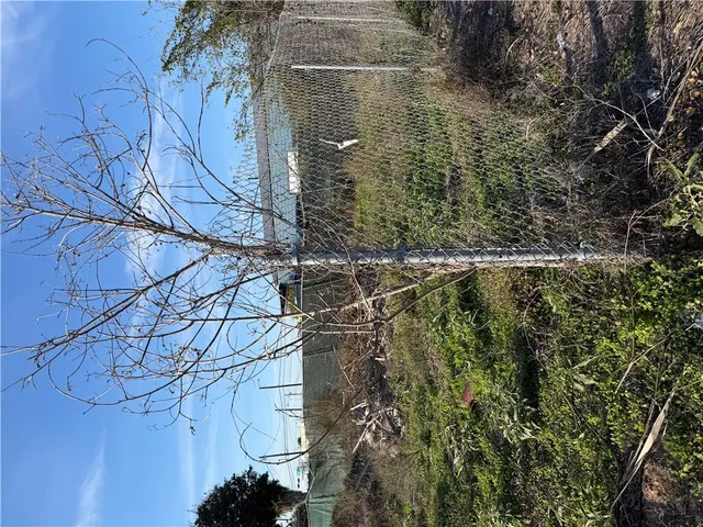 a backyard of a house