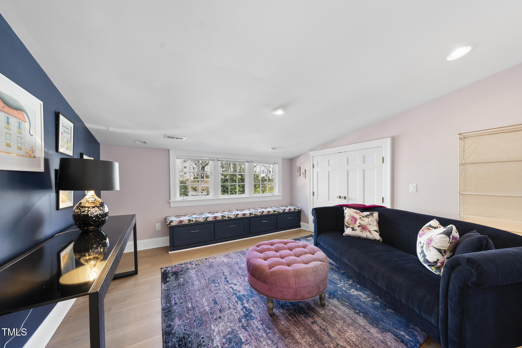 920 West Johnson Street Raleigh, NC 27605 - Photo 26 of 42 a living room with furniture and wooden floor